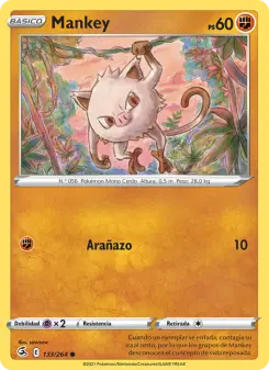 Mankey, Golpe Fusión 133