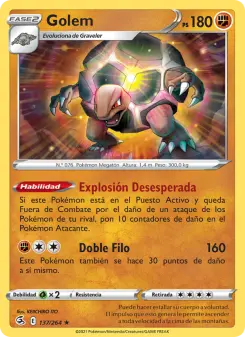 Golem, Golpe Fusión 137