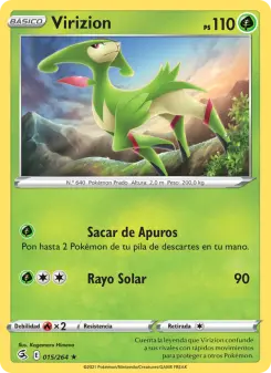 Virizion, Golpe Fusión 15
