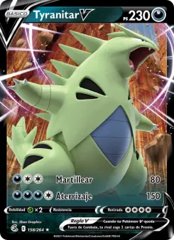 Tyranitar V, Golpe Fusión 158