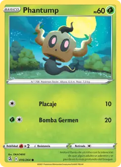 Phantump, Golpe Fusión 16