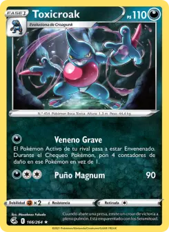 Toxicroak, Golpe Fusión 166