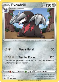 Excadrill, Golpe Fusión 183