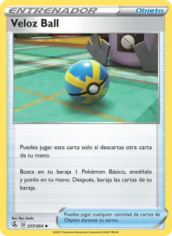 Veloz Ball, Golpe Fusión 237