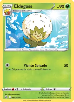 Eldegoss, Golpe Fusión 25