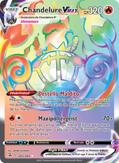 Chandelure VMAX, Golpe Fusión 265