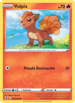 Vulpix, Golpe Fusión 29