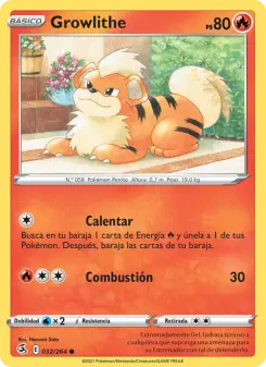 Growlithe, Golpe Fusión 32