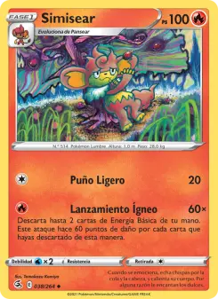 Simisear, Golpe Fusión 38