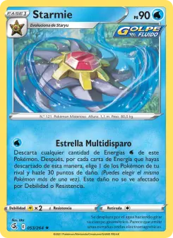 Starmie, Golpe Fusión 53