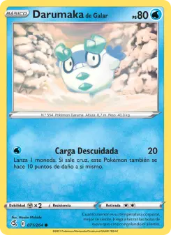 Darumaka de Galar, Golpe Fusión 71