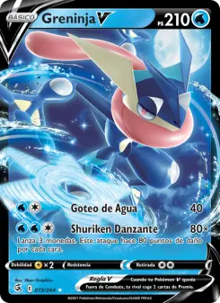 Greninja V, Golpe Fusión 73