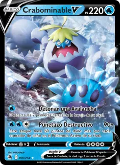 Crabominable V, Golpe Fusión 76