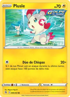 Plusle, Golpe Fusión 89