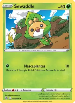 Sewaddle, Golpe Fusión 9