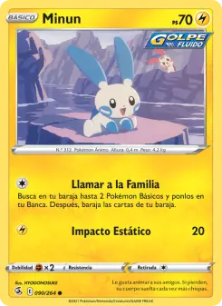 Minun, Golpe Fusión 90