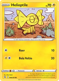 Helioptile, Golpe Fusión 98