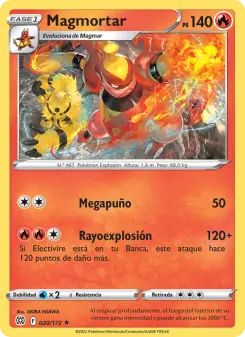 Magmortar, Astros Brillantes 020