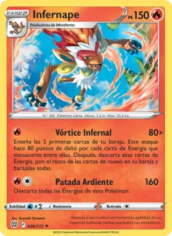 Infernape, Astros Brillantes 026