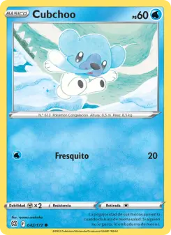 Cubchoo, Astros Brillantes 042