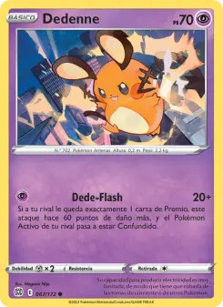 Dedenne, Astros Brillantes 067