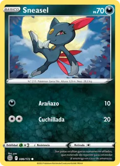 Sneasel, Astros Brillantes 086