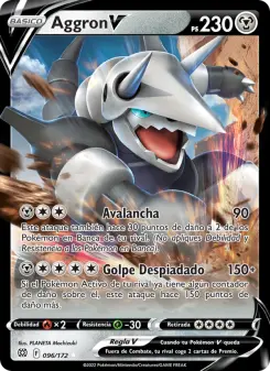 Aggron V, Astros Brillantes 096