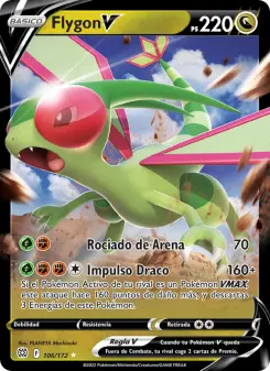 Flygon V, Astros Brillantes 106