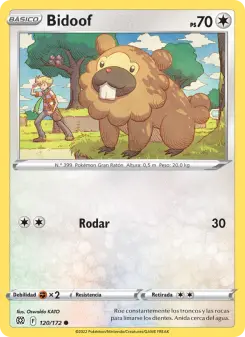 Bidoof, Astros Brillantes 120
