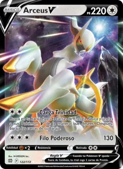 Arceus V, Astros Brillantes 122