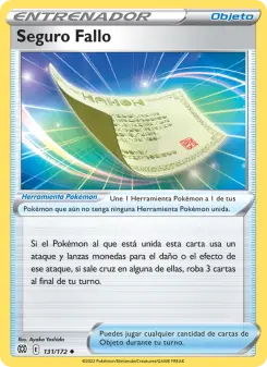 Seguro Fallo, Astros Brillantes 131