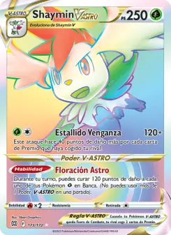 Shaymin V-ASTRO, Astros Brillantes 173