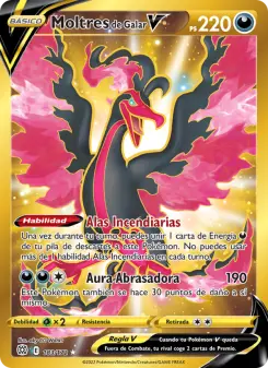 Moltres de Galar V, Astros Brillantes 183