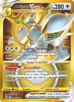 Arceus V-ASTRO, Astros Brillantes 184