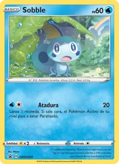 Sobble, Cartas de promoción ESES SWSH003
