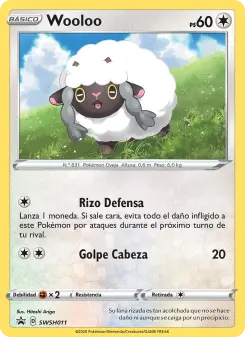 Wooloo, Cartas de promoción ESES SWSH011