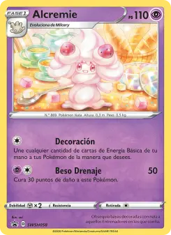 Alcremie, Cartas de promoción ESES SWSH058