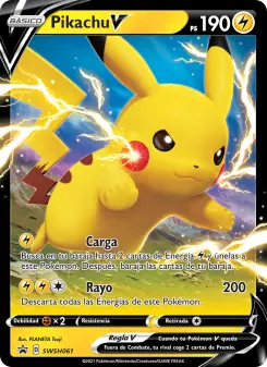 Pikachu V, Cartas de promoción ESES SWSH061