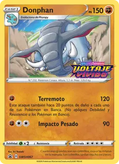 Donphan, Cartas de promoción ESES SWSH067