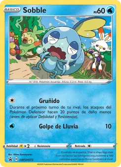 Sobble, Cartas de promoción ESES SWSH073