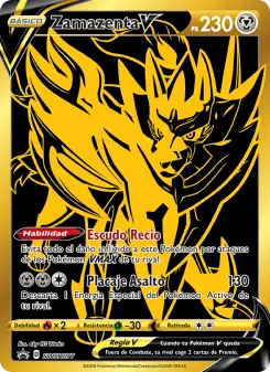 Zamazenta V, Cartas de promoción ESES SWSH077