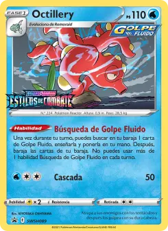 Octillery, Cartas de promoción ESES SWSH089