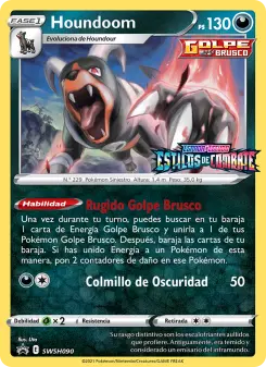 Houndoom, Cartas de promoción ESES SWSH090