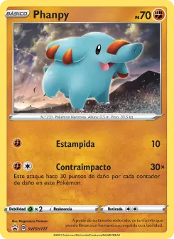Phanpy, Cartas de promoción ESES SWSH117