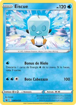 Eiscue, Cartas de promoción ESES SWSH128