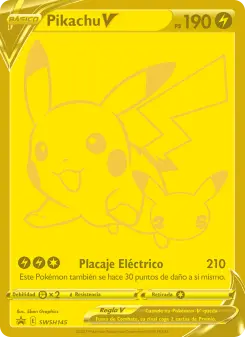 Pikachu V, Cartas de promoción ESES SWSH145