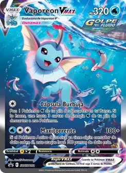 Vaporeon VMAX, Cartas de promoción ESES SWSH182