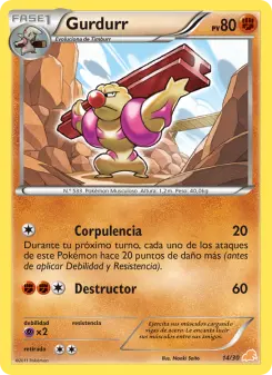 Gurdurr, Kit de Entrenador BW (Excadrill) 14