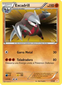 Excadrill, Kit de Entrenador BW (Excadrill) 17