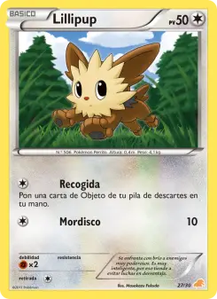 Lillipup, Kit de Entrenador BW (Excadrill) 27